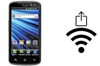 Générer un QR code avec la clé Wifi sur un LG Optimus True HD LTE P936