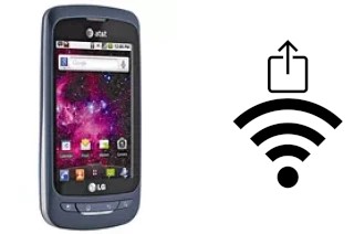 Générer un QR code avec la clé Wifi sur un LG Phoenix P505