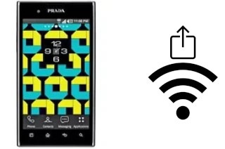 Générer un QR code avec la clé Wifi sur un LG Prada 3.0