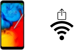 Générer un QR code avec la clé Wifi sur un LG Q Stylus+