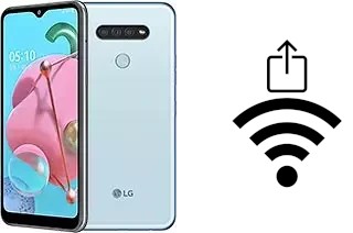 Générer un QR code avec la clé Wifi sur un LG Q51