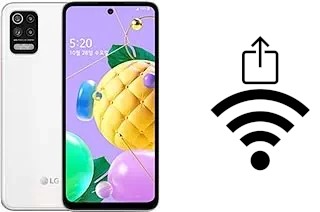 Générer un QR code avec la clé Wifi sur un LG Q52