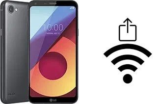 Générer un QR code avec la clé Wifi sur un LG Q6