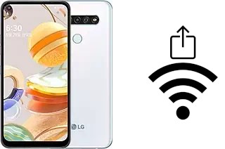 Générer un QR code avec la clé Wifi sur un LG Q61