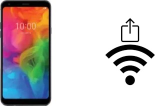 Générer un QR code avec la clé Wifi sur un LG Q7+