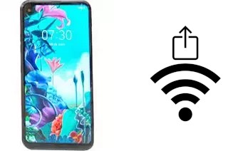 Générer un QR code avec la clé Wifi sur un LG Q70