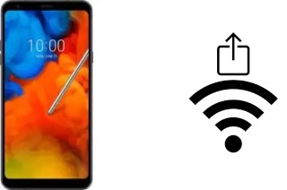 Générer un QR code avec la clé Wifi sur un LG Q8 (2018)