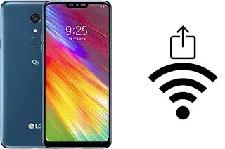 Générer un QR code avec la clé Wifi sur un LG Q9