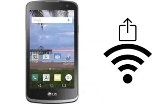 Générer un QR code avec la clé Wifi sur un LG Rebel 4