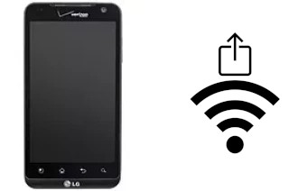 Générer un QR code avec la clé Wifi sur un LG Revolution