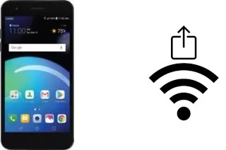 Générer un QR code avec la clé Wifi sur un LG Risio 3