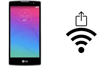 Générer un QR code avec la clé Wifi sur un LG Spirit