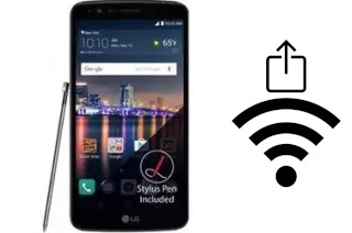 Générer un QR code avec la clé Wifi sur un LG Stylo 3