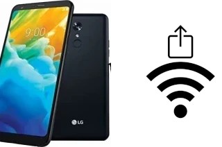 Générer un QR code avec la clé Wifi sur un LG Stylo 4