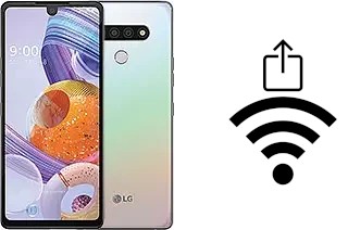 Générer un QR code avec la clé Wifi sur un LG K71