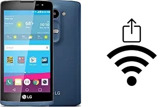 Générer un QR code avec la clé Wifi sur un LG Tribute 2