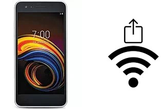 Générer un QR code avec la clé Wifi sur un LG Tribute Empire