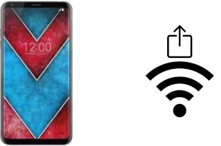 Générer un QR code avec la clé Wifi sur un LG V30+