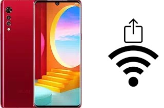 Générer un QR code avec la clé Wifi sur un LG Velvet 5G UW