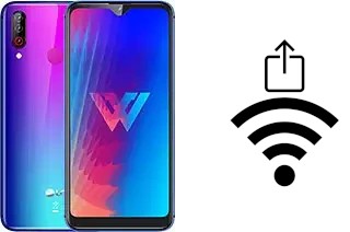 Générer un QR code avec la clé Wifi sur un LG W30 Pro