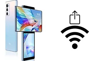 Générer un QR code avec la clé Wifi sur un LG Wing 5G