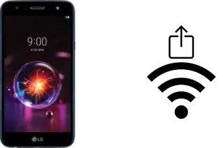 Générer un QR code avec la clé Wifi sur un LG X Power 3