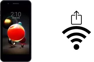 Générer un QR code avec la clé Wifi sur un LG X2 (2018)