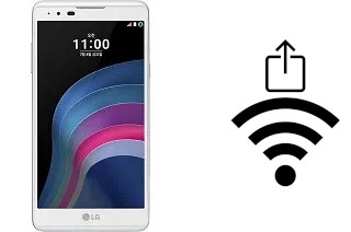 Générer un QR code avec la clé Wifi sur un LG X5