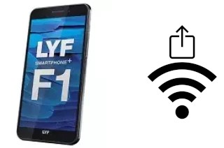 Générer un QR code avec la clé Wifi sur un Lyf F1