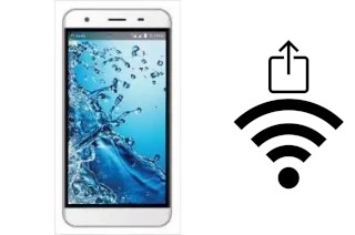 Générer un QR code avec la clé Wifi sur un Lyf Water 11