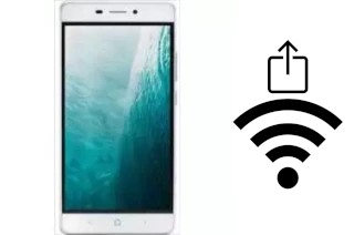 Générer un QR code avec la clé Wifi sur un Lyf Water 7