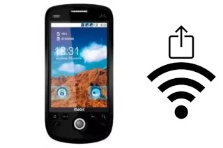 Générer un QR code avec la clé Wifi sur un Magic W650i