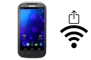 Générer un QR code avec la clé Wifi sur un Magic W710 Socrat