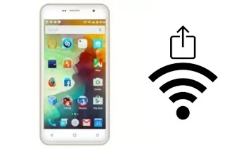 Générer un QR code avec la clé Wifi sur un Masstel N536