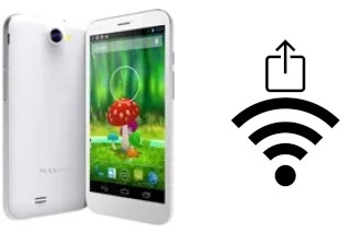 Générer un QR code avec la clé Wifi sur un Maxwest Orbit 6200