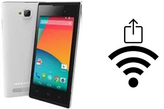 Générer un QR code avec la clé Wifi sur un Maxwest Astro 4