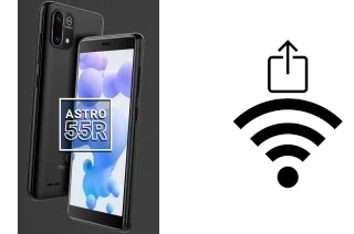 Générer un QR code avec la clé Wifi sur un Maxwest Astro 55r