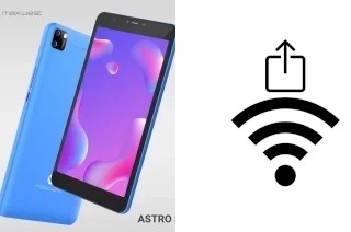 Générer un QR code avec la clé Wifi sur un Maxwest Astro 8q