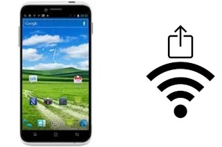 Générer un QR code avec la clé Wifi sur un Maxwest Orbit Z50