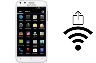 Générer un QR code avec la clé Wifi sur un Maxx AX47