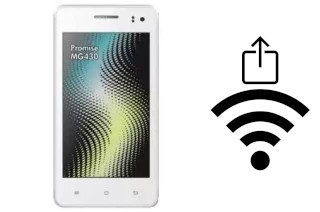 Générer un QR code avec la clé Wifi sur un MeanIT MG430