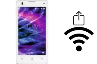 Générer un QR code avec la clé Wifi sur un Medion E5004