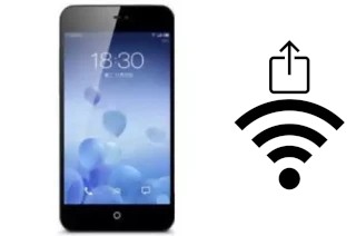 Générer un QR code avec la clé Wifi sur un Meeg 103