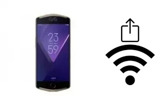 Générer un QR code avec la clé Wifi sur un Meitu V6