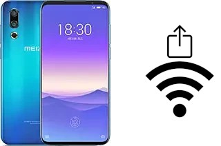 Générer un QR code avec la clé Wifi sur un Meizu 16s