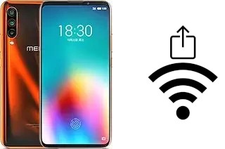 Générer un QR code avec la clé Wifi sur un Meizu 16T