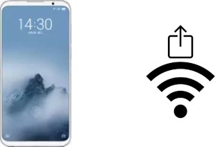 Générer un QR code avec la clé Wifi sur un Meizu 16th