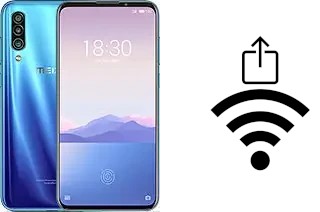 Générer un QR code avec la clé Wifi sur un Meizu 16Xs