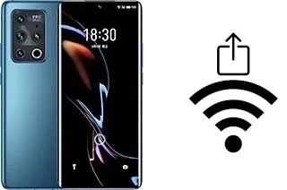 Générer un QR code avec la clé Wifi sur un Meizu 18 Pro