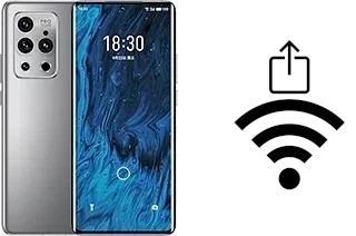 Générer un QR code avec la clé Wifi sur un Meizu 18s Pro